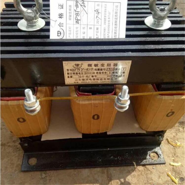 山東魯杯BP1-306/5016頻敏變阻器上下鐵芯由2面4個或中間2個拉緊螺栓固定